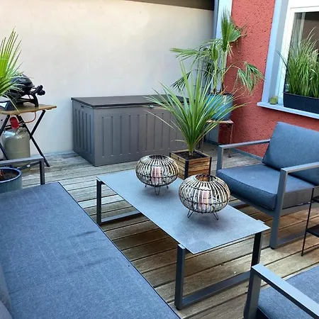 Apartman Mit 3 Sz, Direkte Innenstadtlage, Suedterrasse, Parkplatz Auf Dem Eigenem Privatgrundstueck, 2x E-bike Und E-autoladesaeule Inklusive, Konzertkirche, Schauspielhaus, Fh, Jahnsportforum Sowie Der Tollensesee Sind Fusslaeufig In Ein Paar Minuten E Neubrandenburg